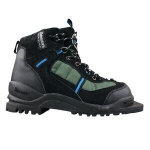Whitewoods Unisex Size 38M Blue Green Thinsulate Cross Country XC Ski Boots